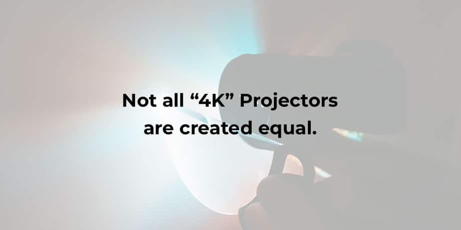 4k projector