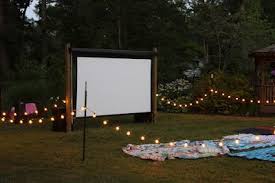 Outdoor movie theater