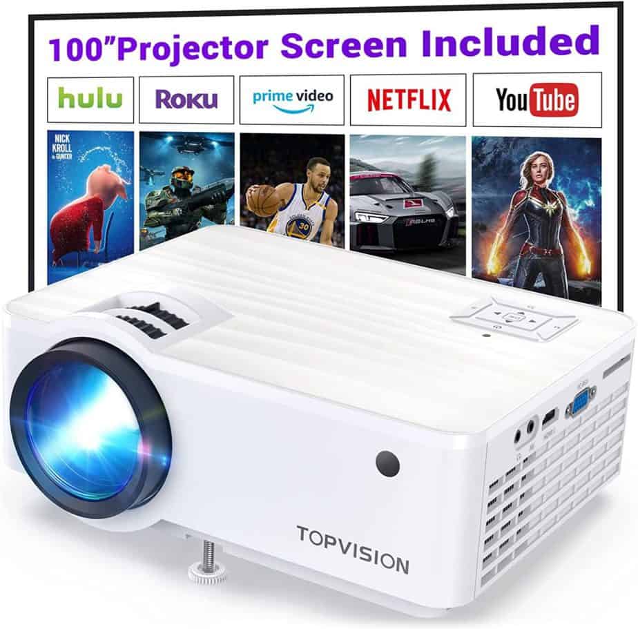 TOPVISION Mini Screens Projector