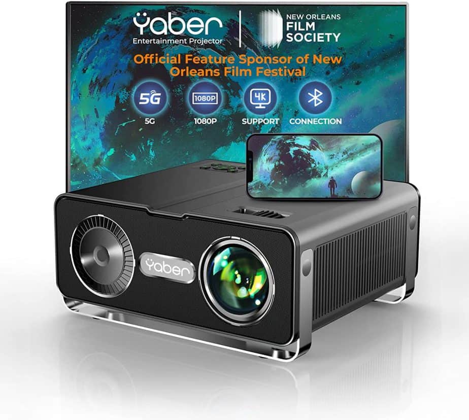 YABER V10 Screens Projector