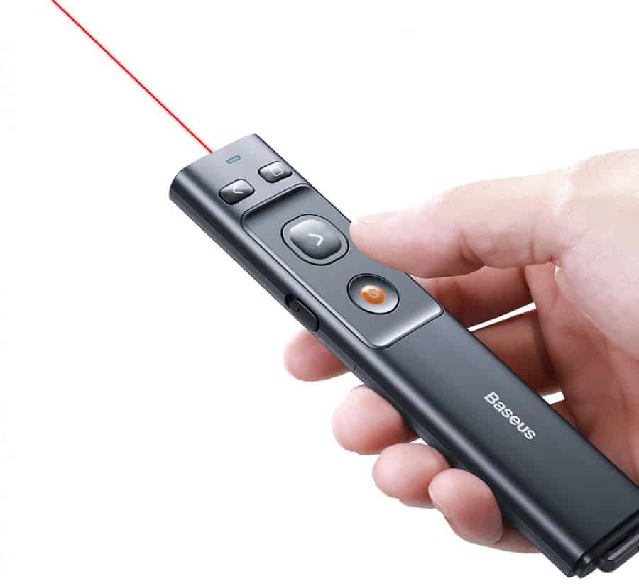 laser pointer presentation