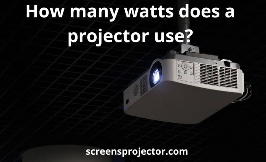 How many watts does a projector use: best guide & top review