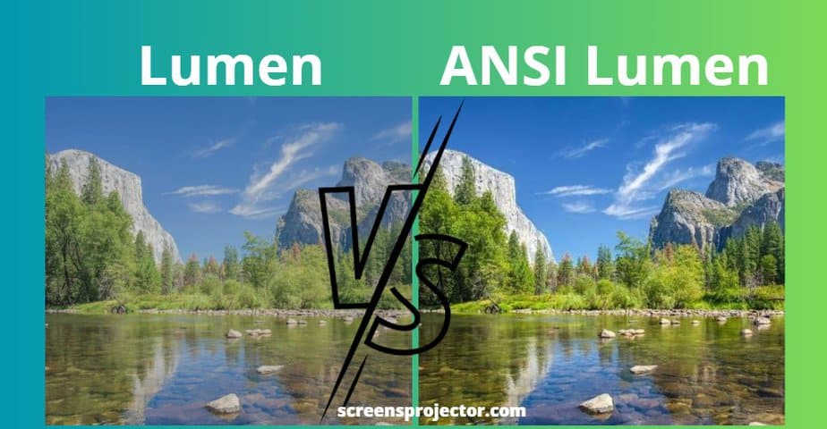 ansi lumen vs lumen Screens Projector